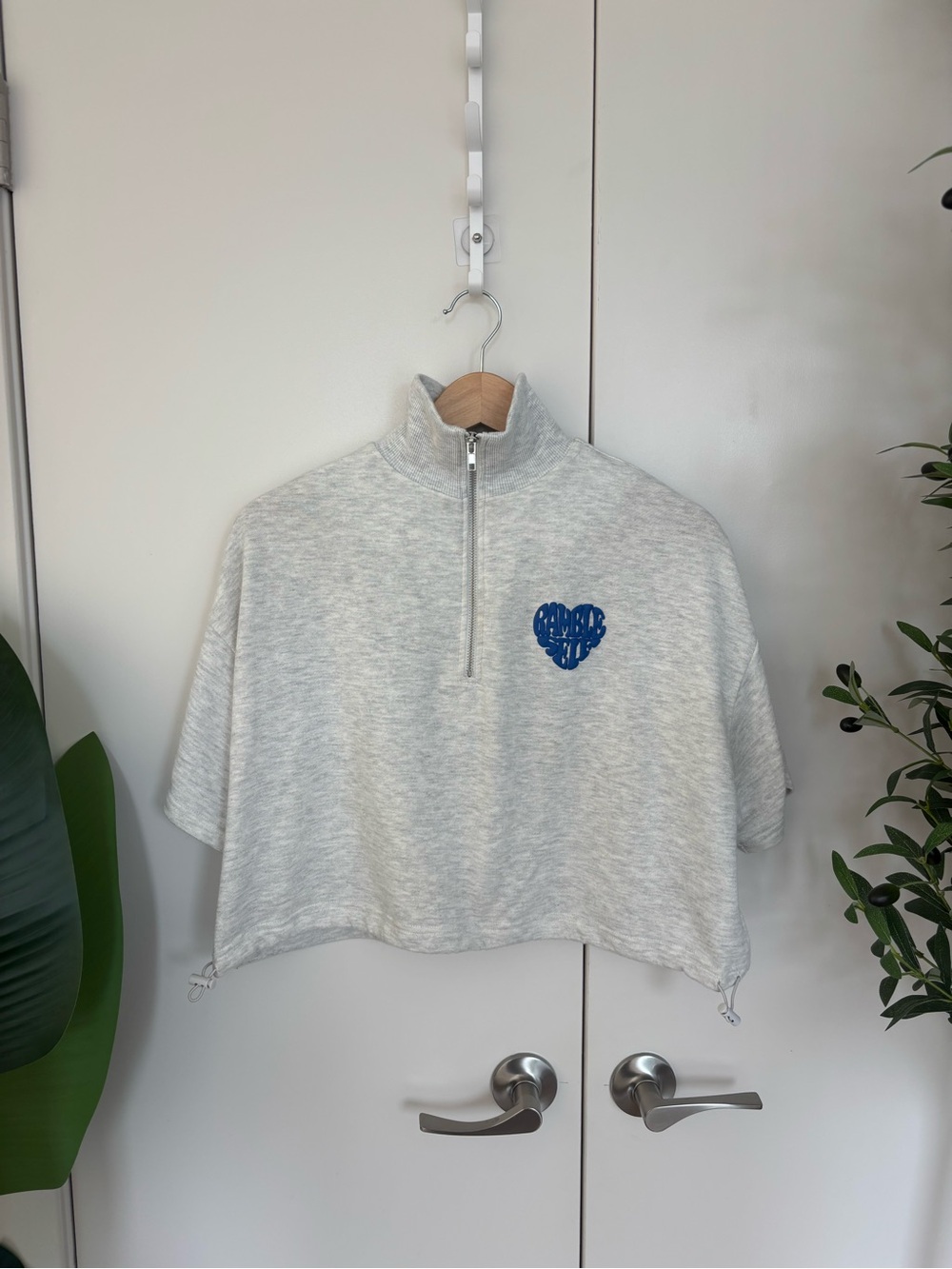 INGNI Soft Light Gray Knit Sweater